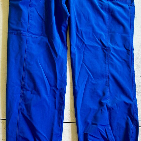Women’s Scrub Jogger Pants – Drawstring Tapered Medical Scrubs-Size Medium-S003 - Picture 2 of 4